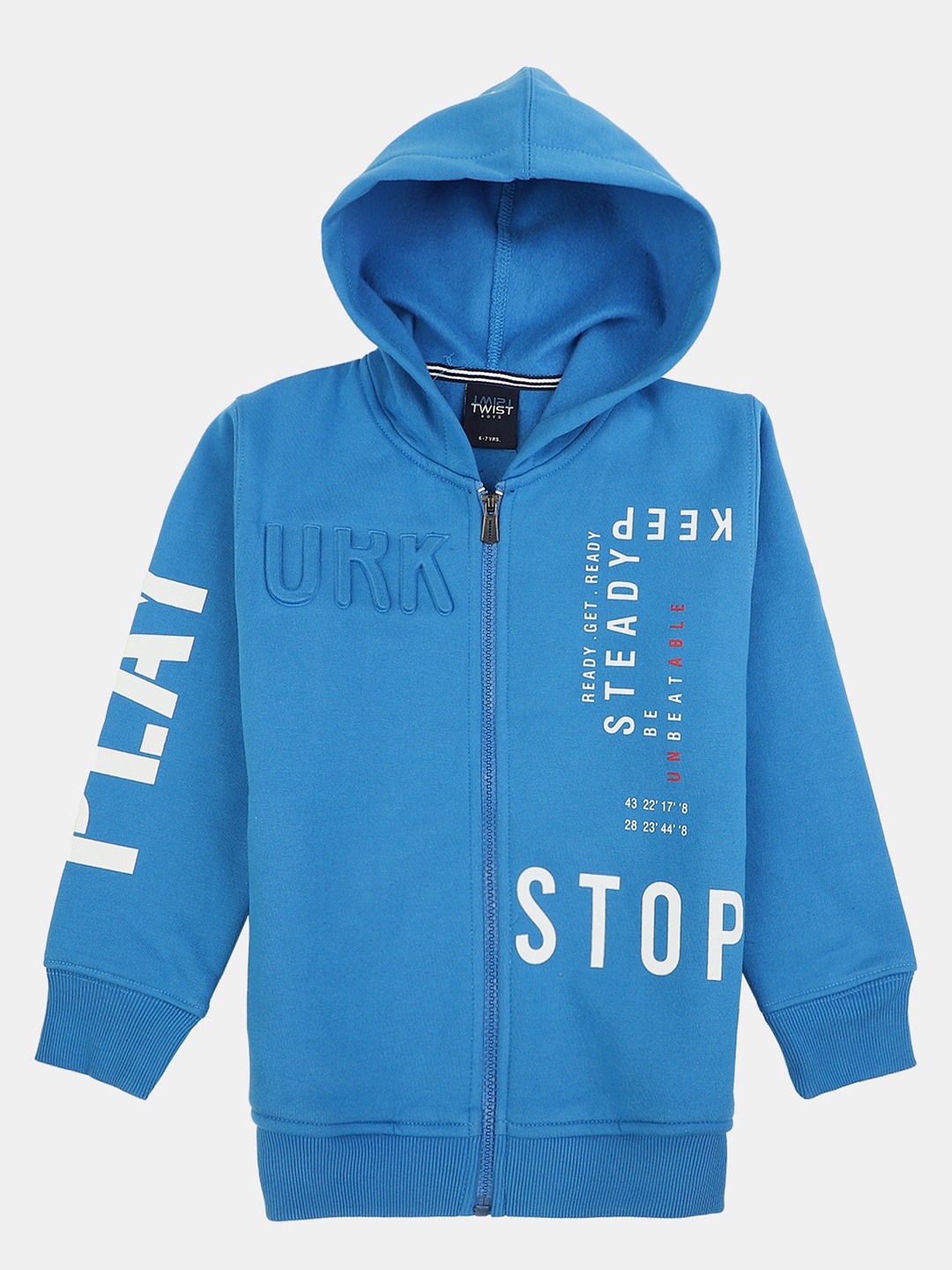 

V-Mart Boys Blue Printed Sweatshirt