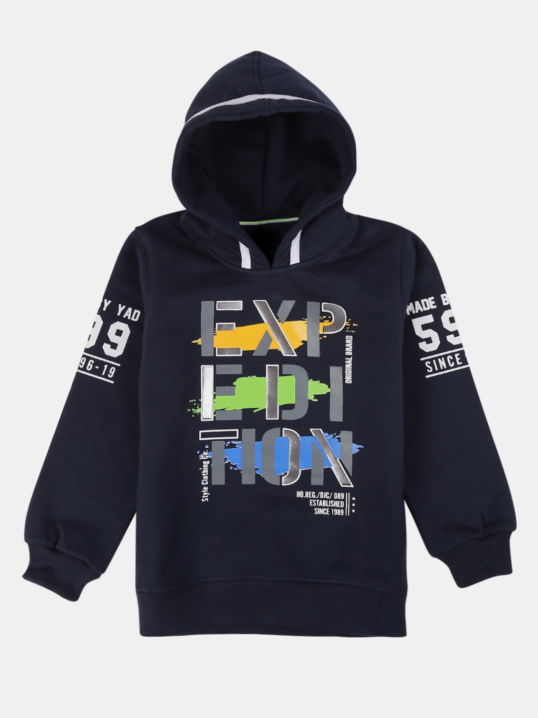 

V-Mart Boys Blue Printed Sweatshirt