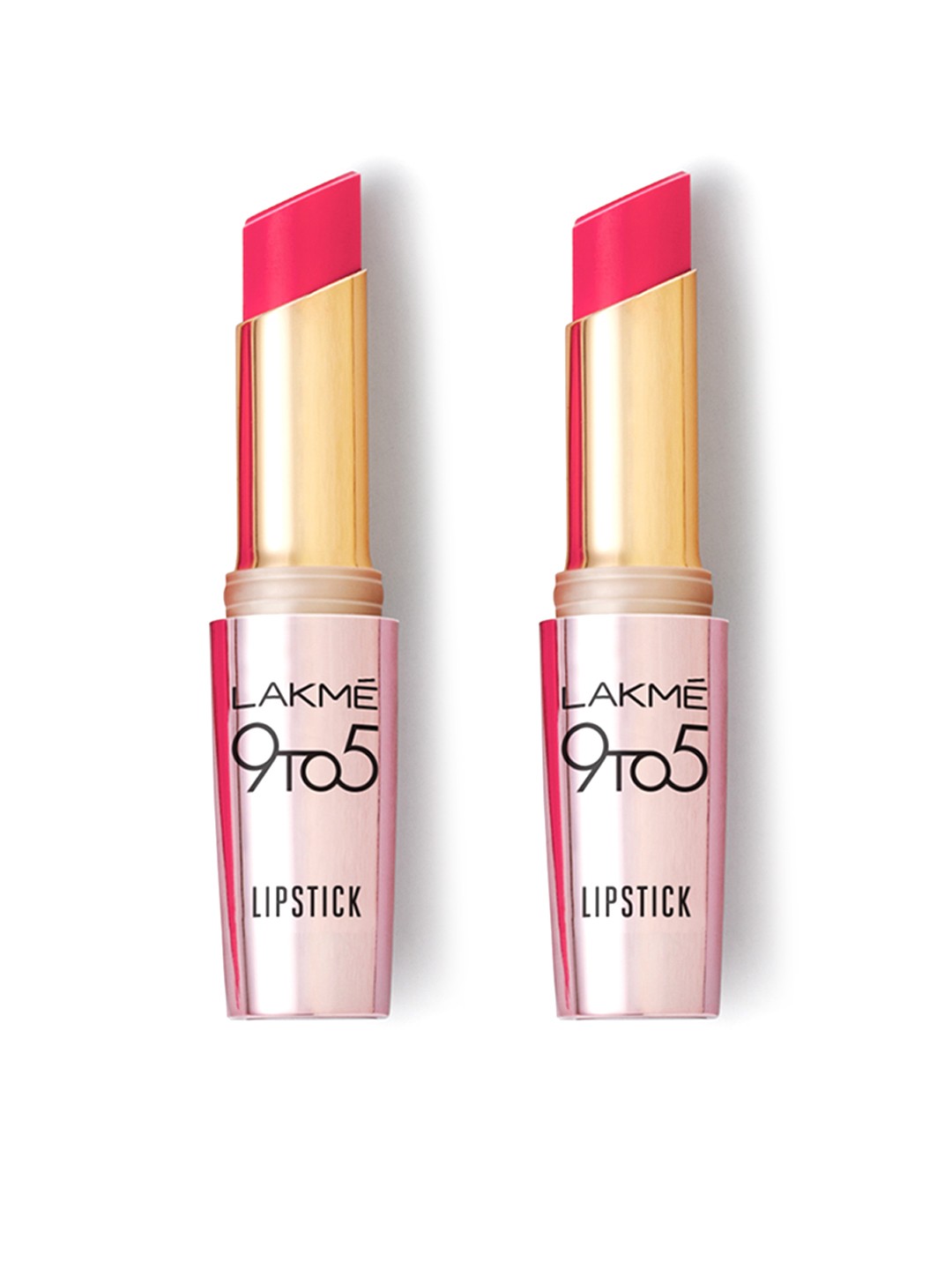 

Lakme Set of 2 9to5 Primer + Matte Lipstick - Ruby Rush MP2, Pink