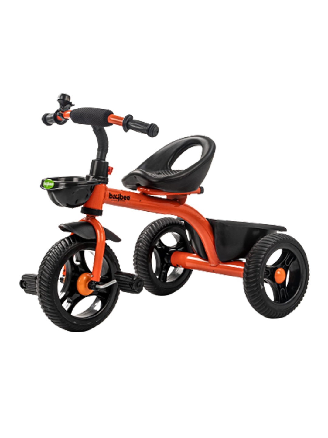

BAYBEE Kids Soft Pedal Tricycle, Orange