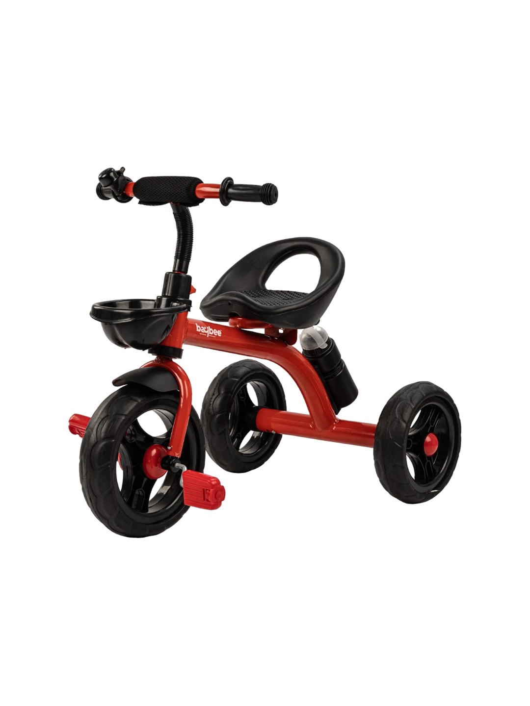 

BAYBEE Kids Front Basket Tricycle, Red