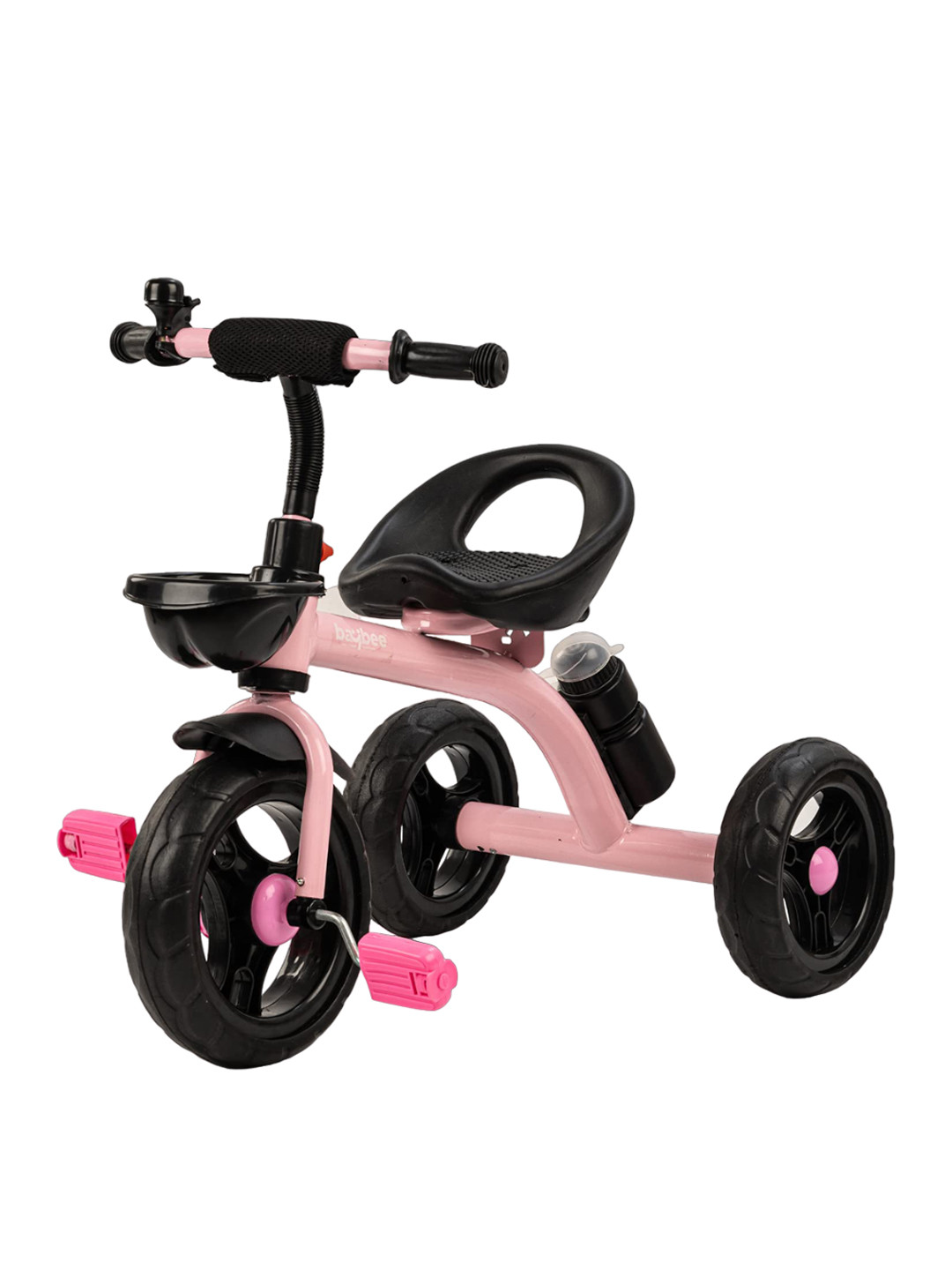 

BAYBEE Kids Plastic Tricycle, Pink