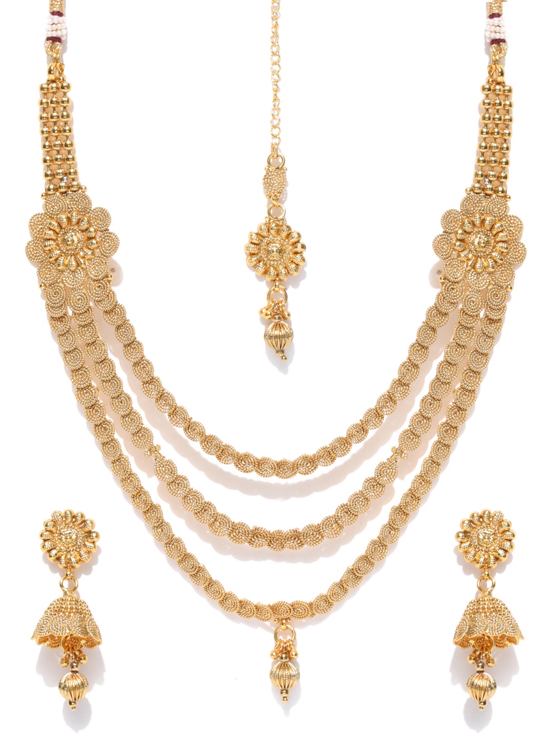 

Jewels Galaxy Gold-Toned Jewellery Set