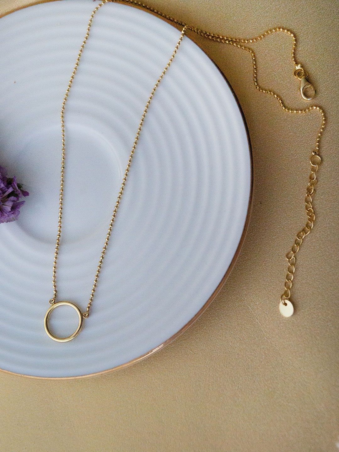 

MANNASH Sterling Silver Gold-Plated Minimal Chain