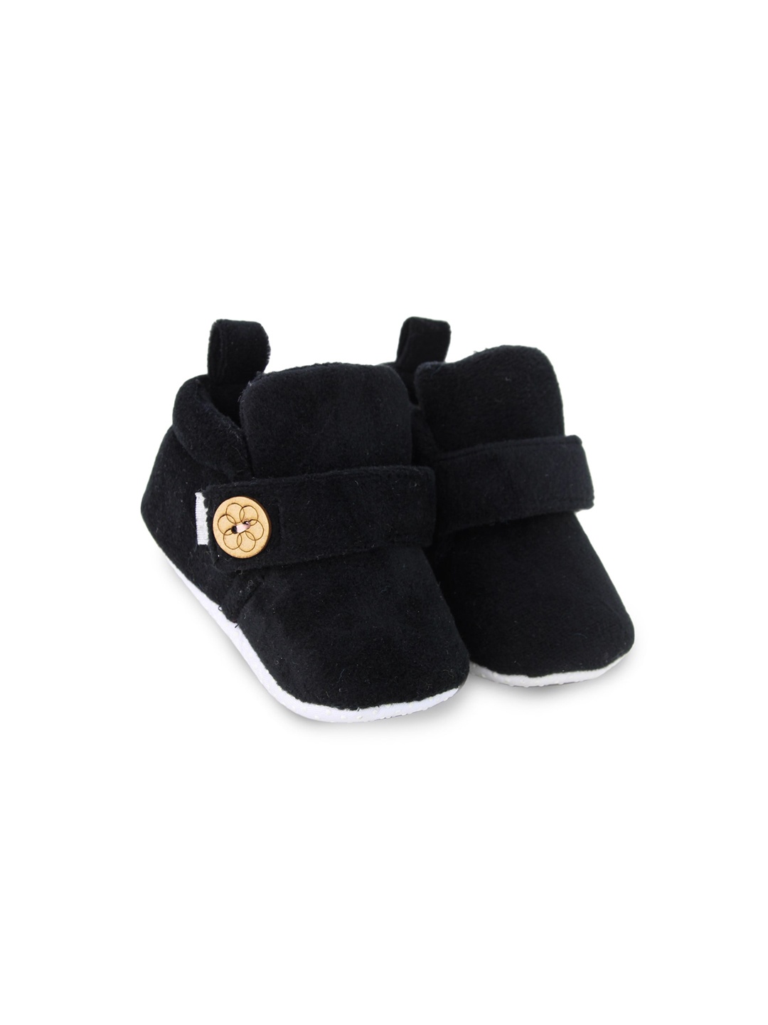 

BAESD Infants Velvet Booties, Black