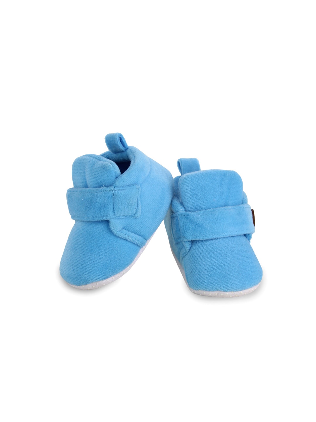 

BAESD Infants Ankle Length Anti Slip Velvet Booties, Blue