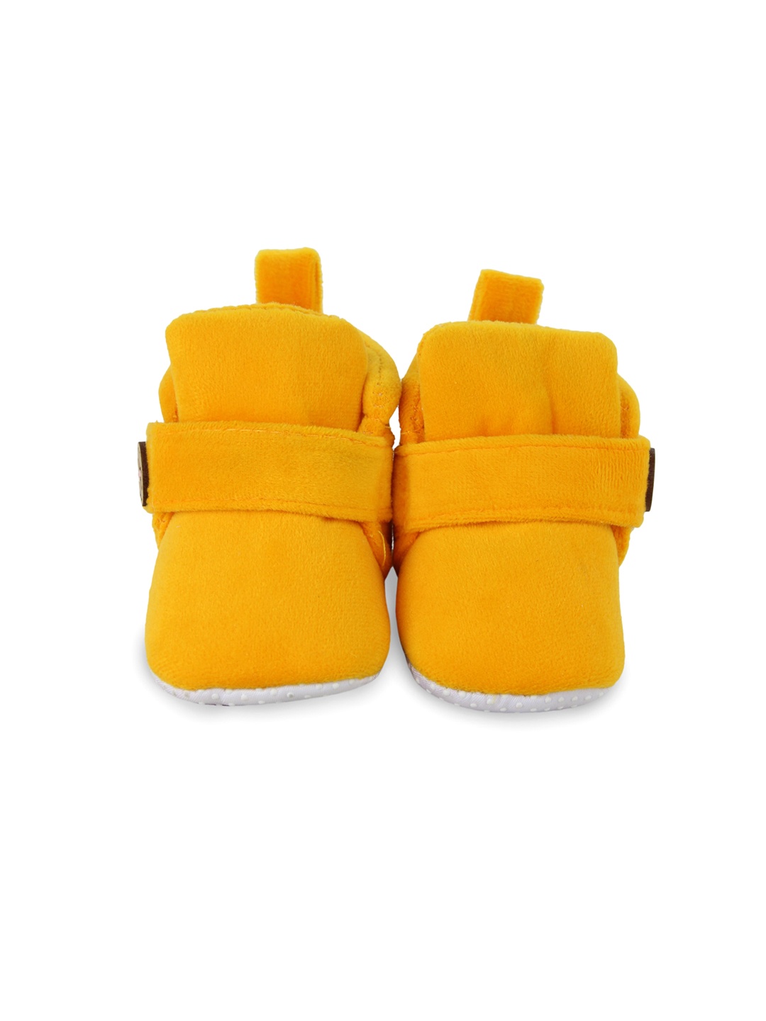 

BAESD Infants Ankle Length Anti Slip Velvet Booties, Yellow