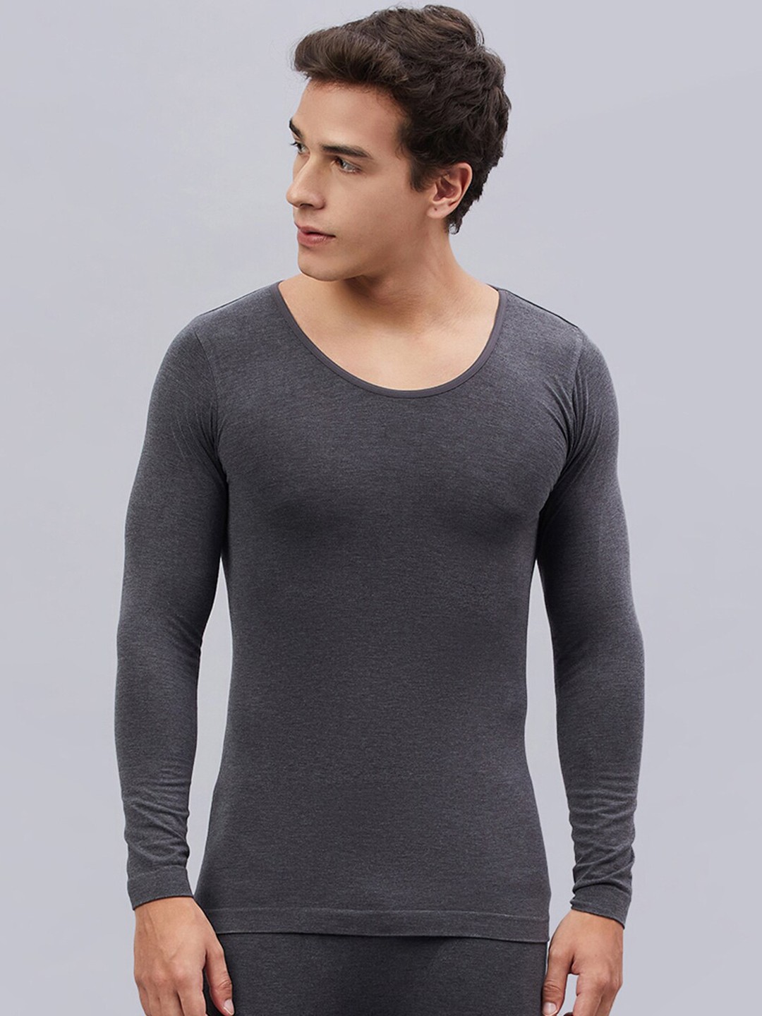 

C9 AIRWEAR Slim-Fit Antibacterial Thermal Tops, Black