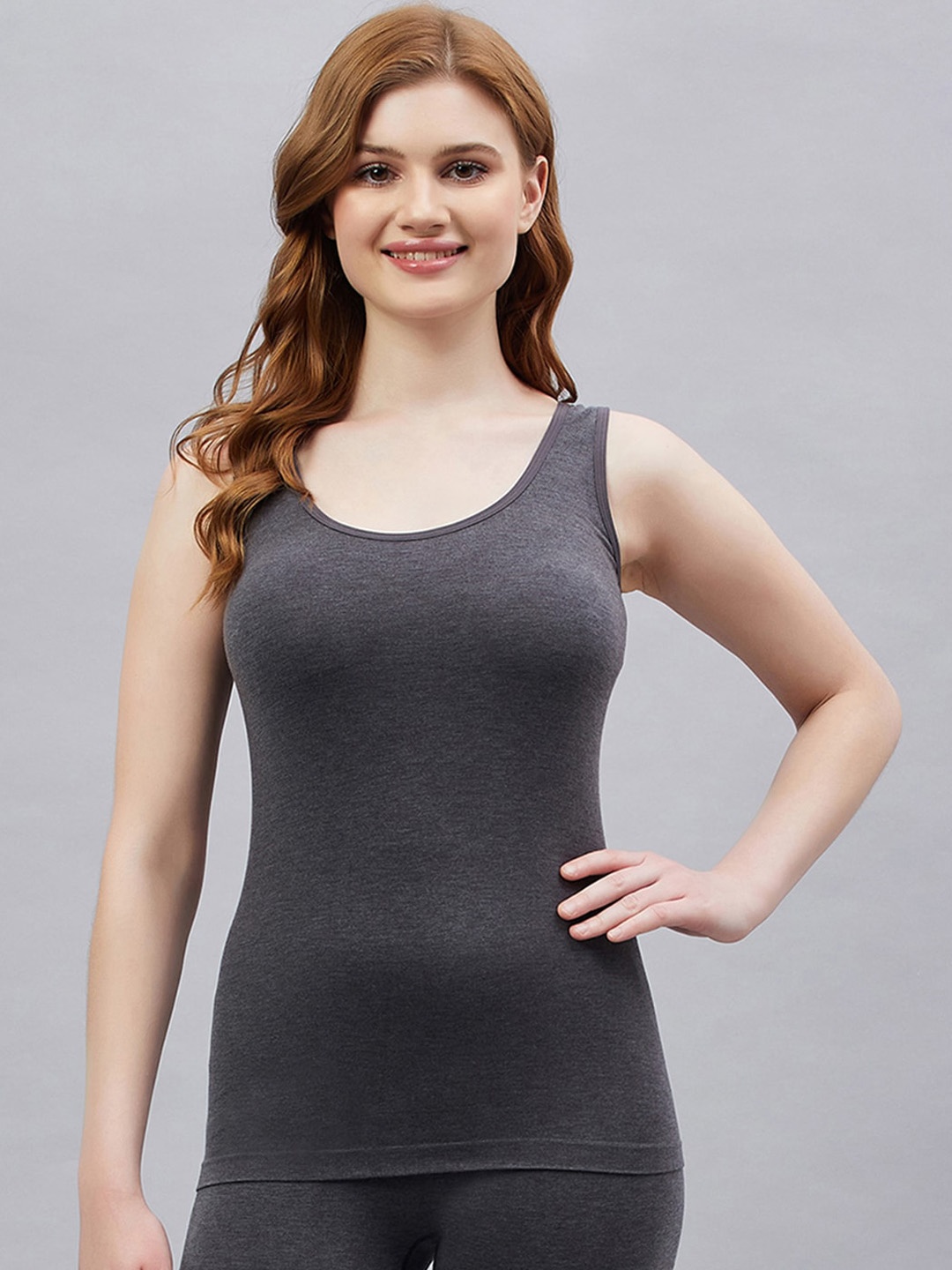 

C9 AIRWEAR Slim-Fit Antibacterial Thermal Tops, Black