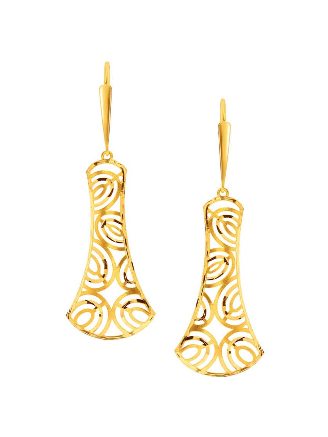 

SENCO 18KT Chime Drorp Earrings Gold-3.0gm