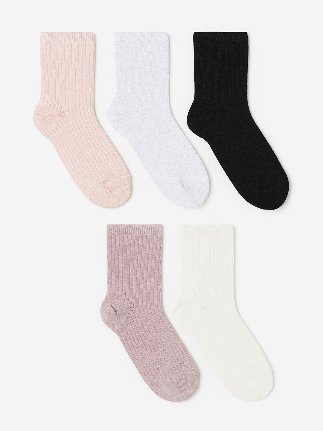 

H&M Girls 5-Pack Socks, Pink