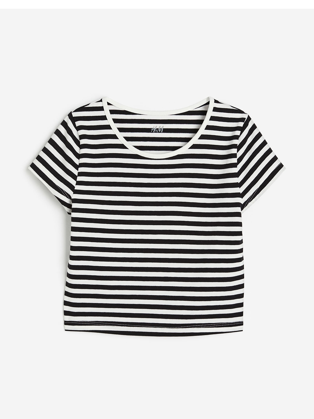 

H&M Girls Tshirt, Black