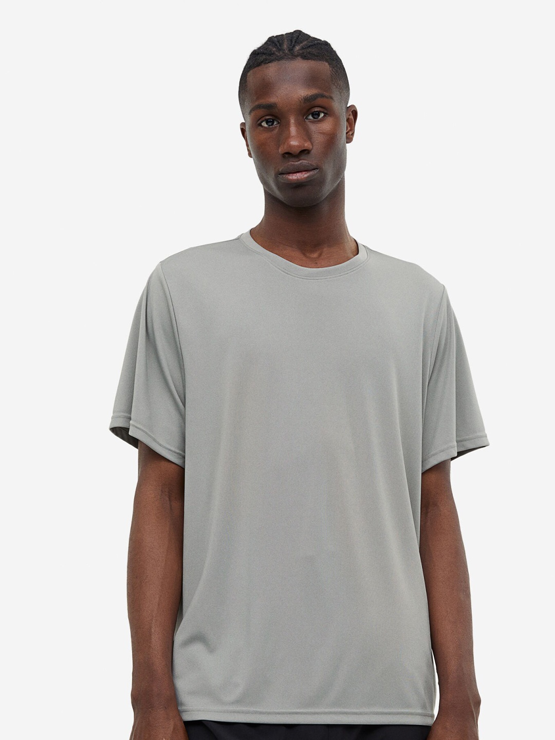 

H&M DryMove Sports Top, Grey