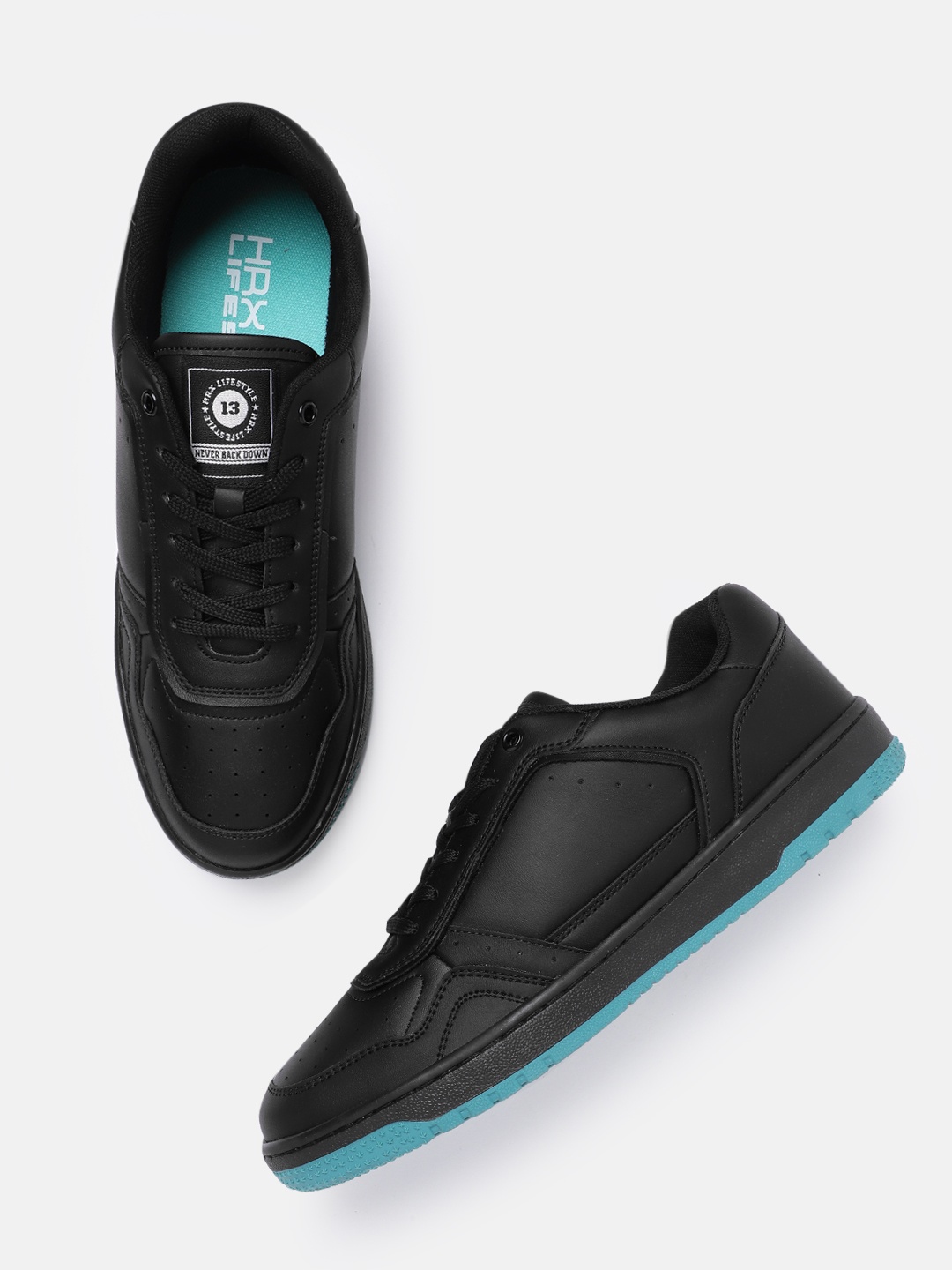 

HRX by Hrithik Roshan Men Club Culture Sneakers, Black