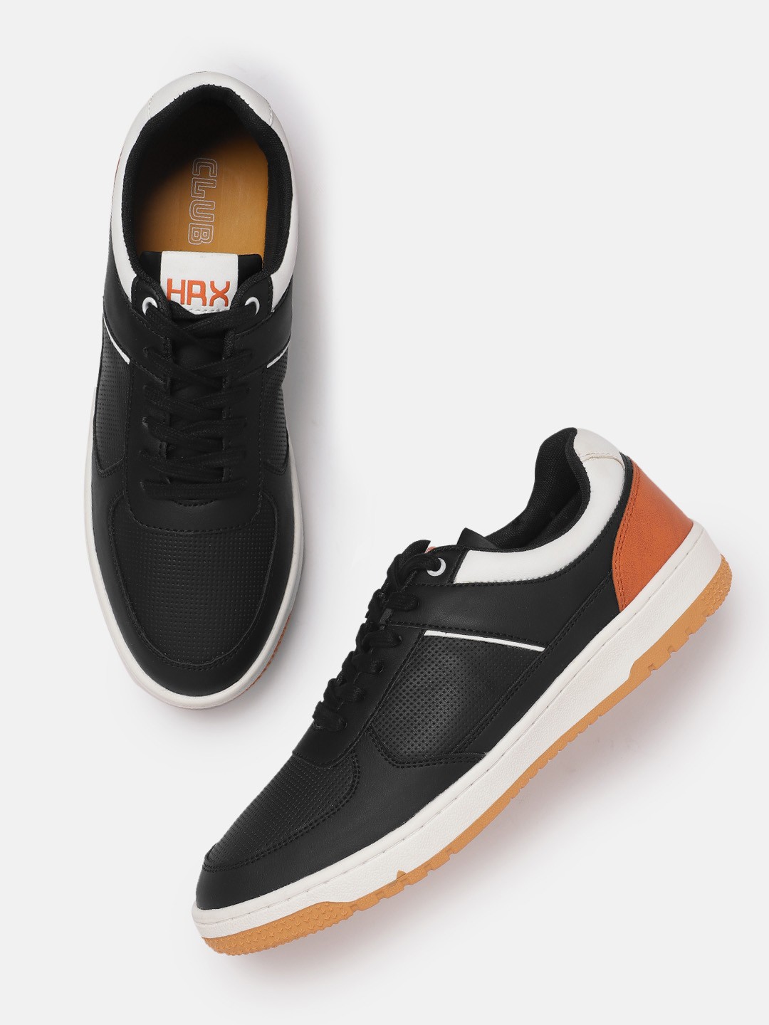 

HRX by Hrithik Roshan Men Club Culture Sneakers, Black