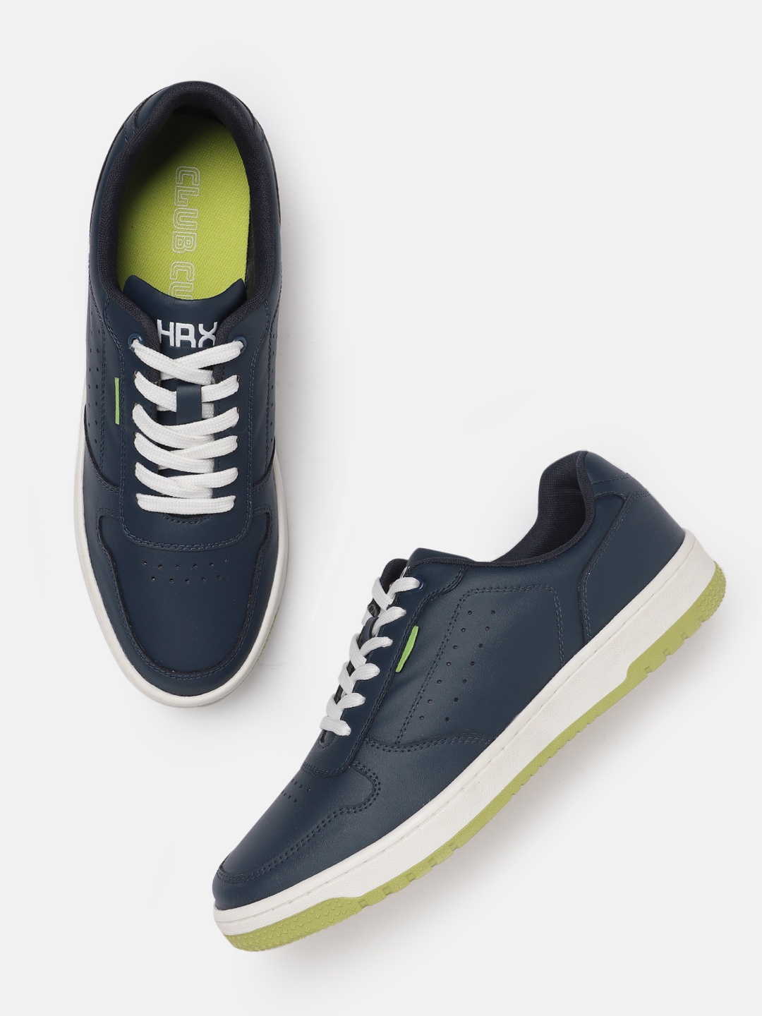 

HRX by Hrithik Roshan Men Club Culture Sneakers, Navy blue