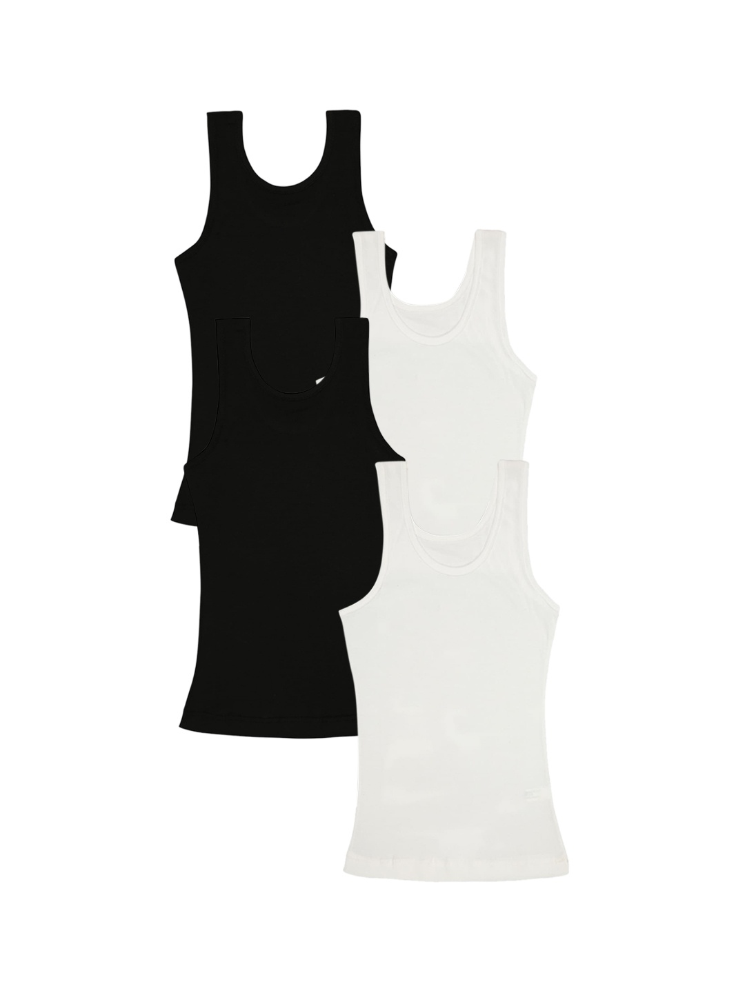 

Bodycare Girls Pack Of 4 Cotton Camisoles, White