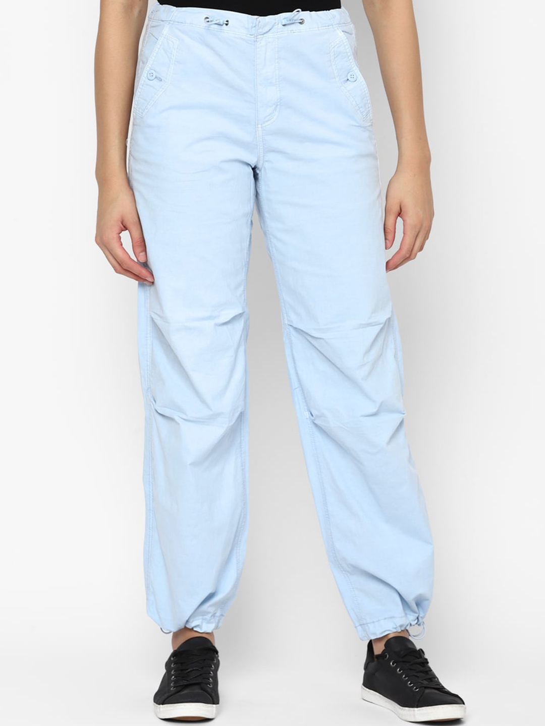 

AMERICAN EAGLE OUTFITTERS Women Low-Rise Joggers, Blue
