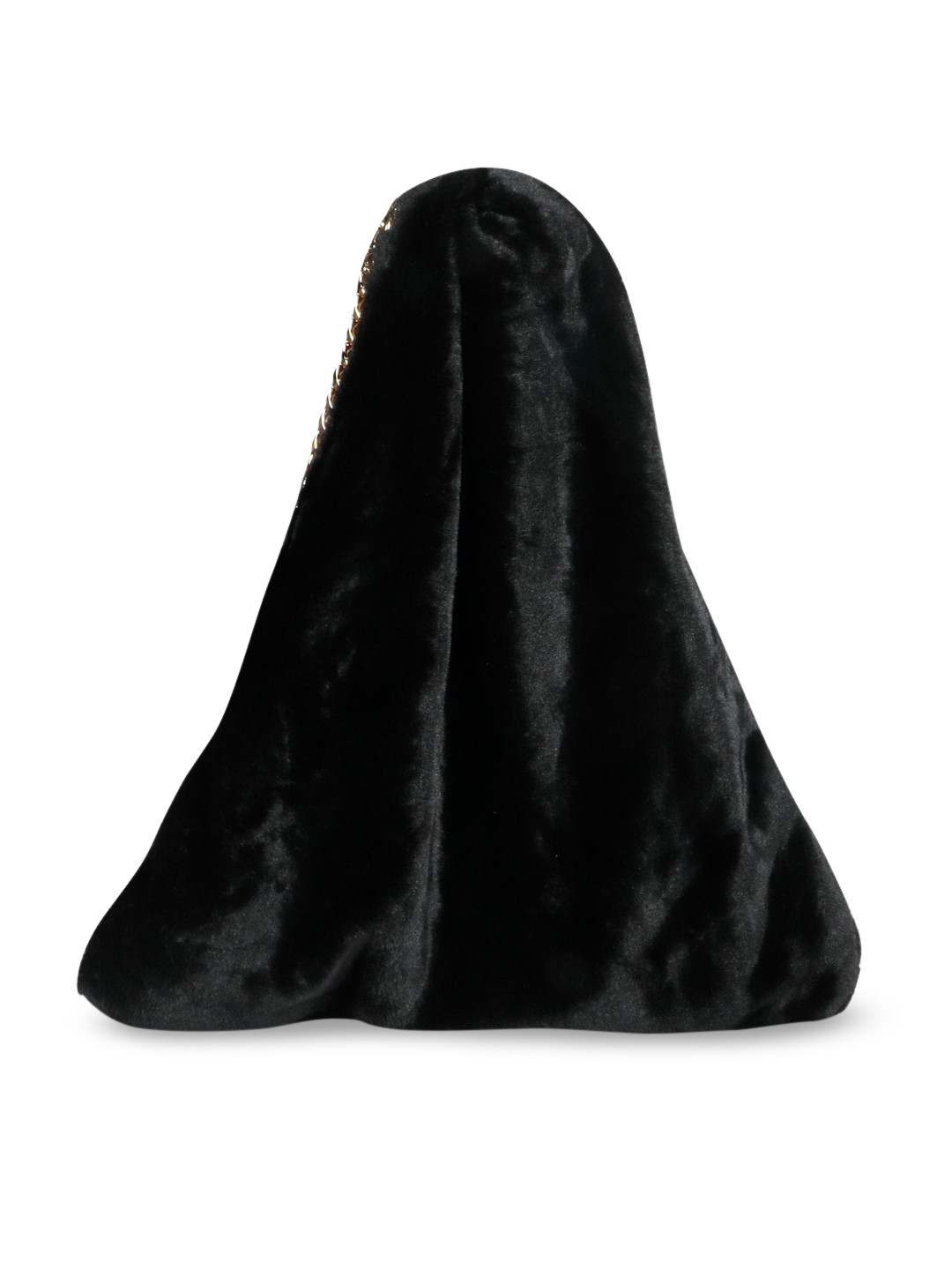 

Saint G Suede Oversized Structured Shoulder Bag, Black