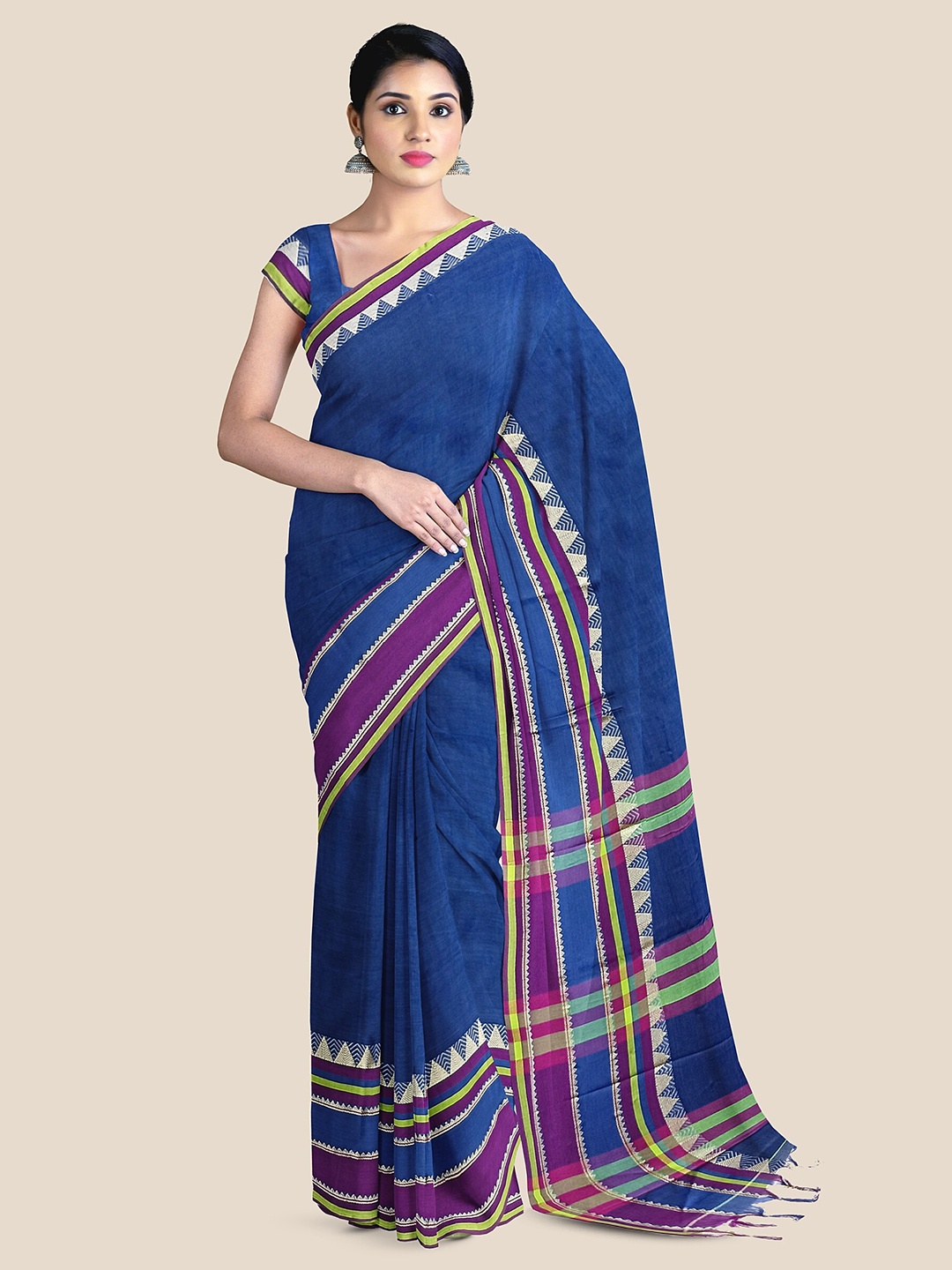 

The Chennai Silks Sambalpuri Saree, Blue