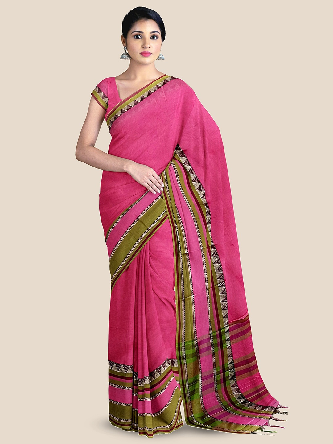 

The Chennai Silks Sambalpuri Saree, Pink