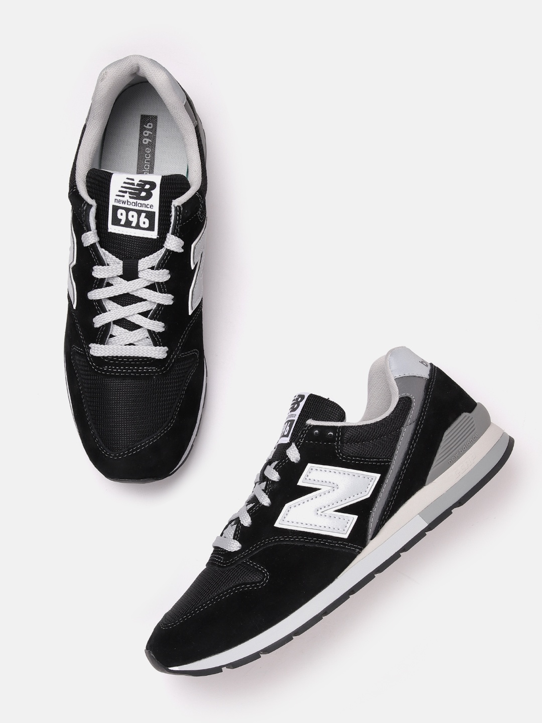 

New Balance Men Woven Design Training Shoes, Black