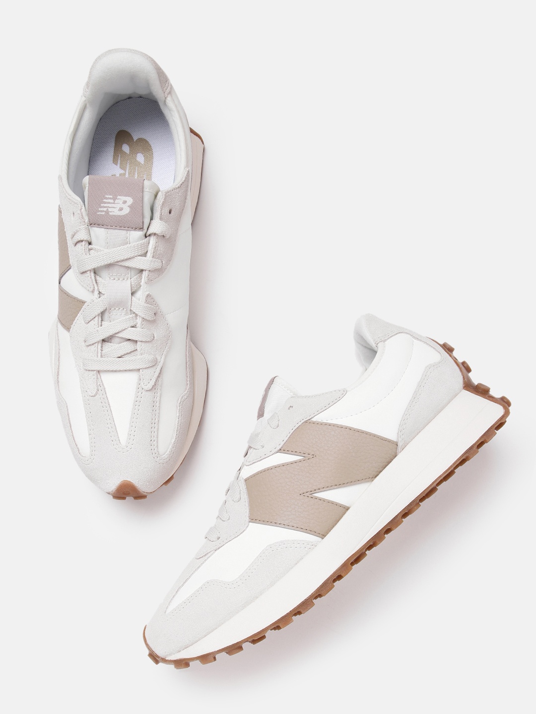 

New Balance Unisex Colourblocked Training or Gym Shoes, White