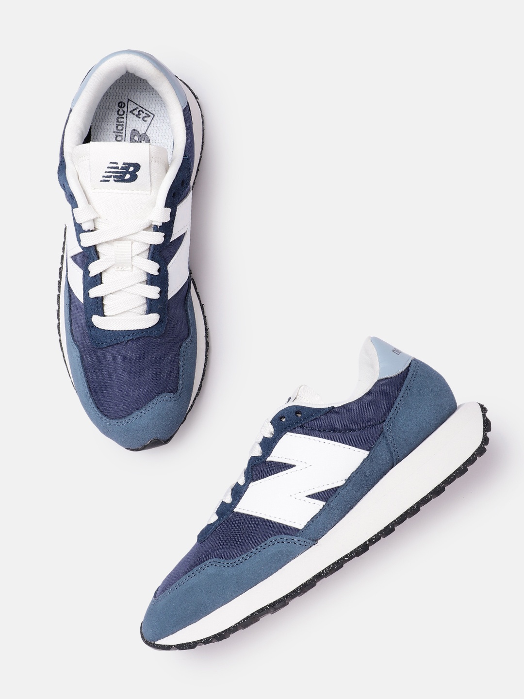 

New Balance Women Leather Training or Gym Shoes, Blue