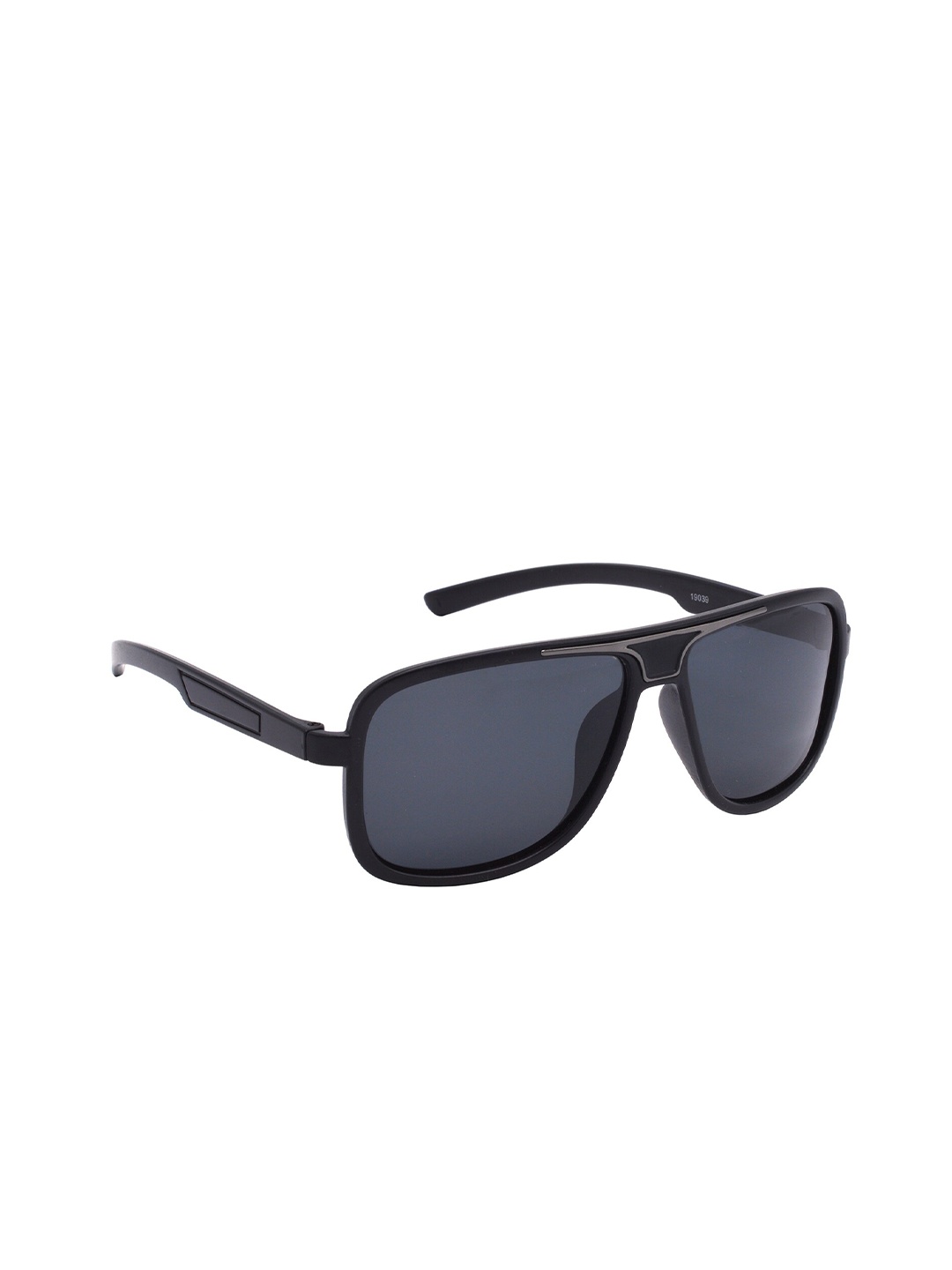 

HRINKAR Unisex Wayfarer Sunglasses With Polarised And UV Protected Lens, Black