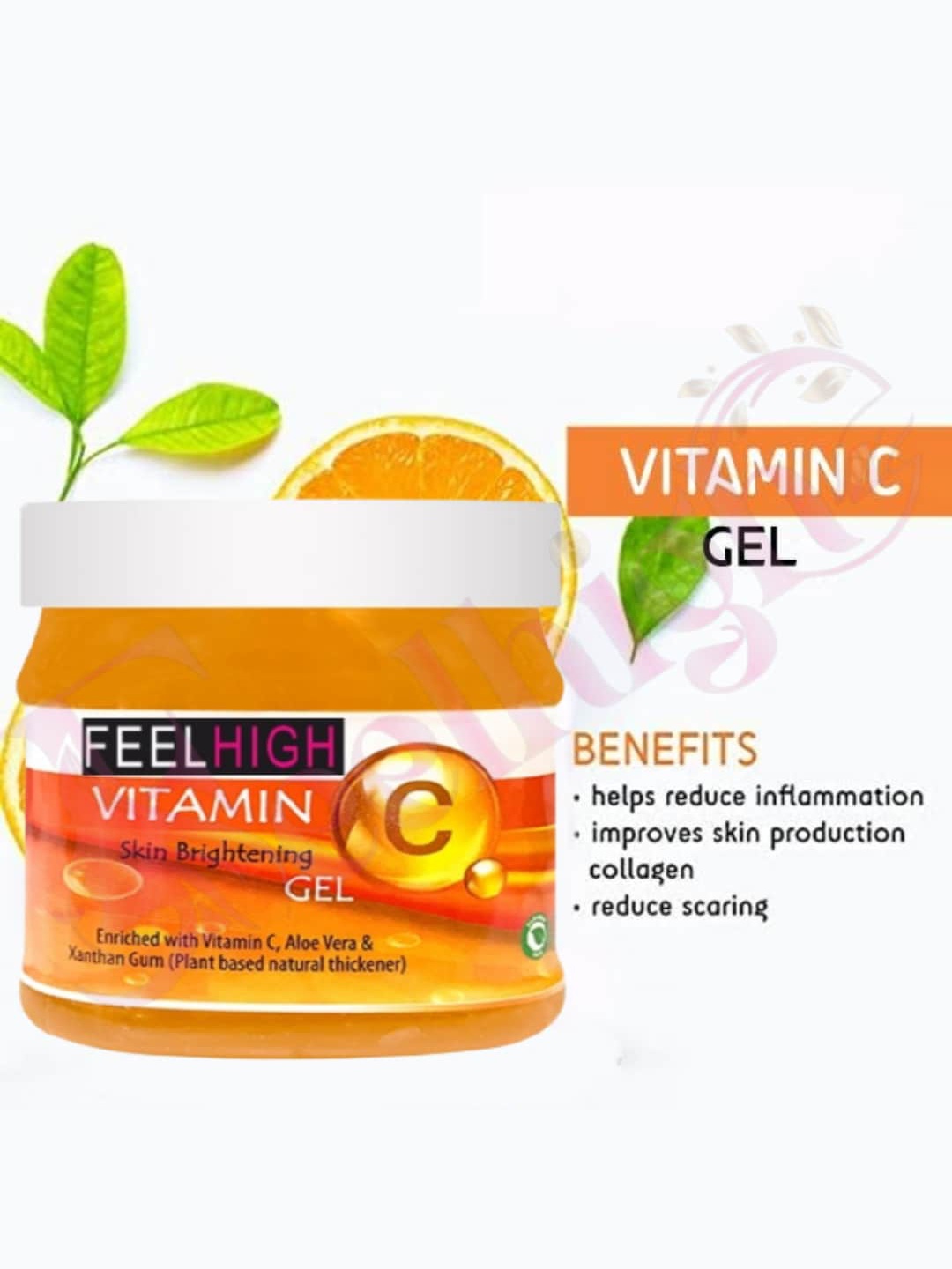 

FEELHIGH Set Of 2 Vitamin C Scrub & Gel- 500ml each, Multi