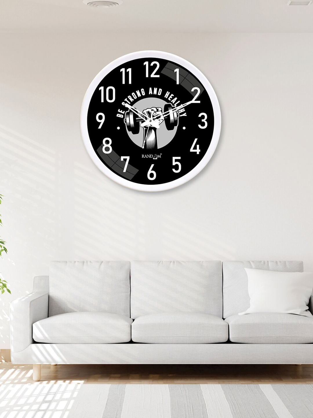 

RANDOM Black & White Printed Contemporary Wall Clock