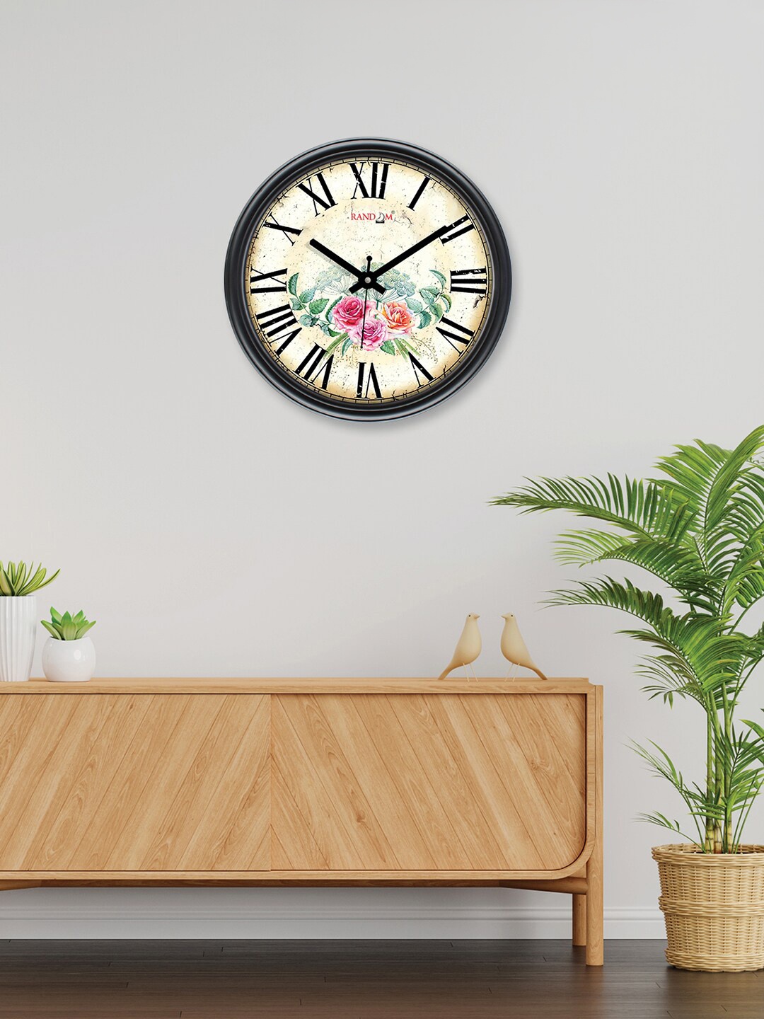 

RANDOM Blue Printed Contemporary Wall Clock