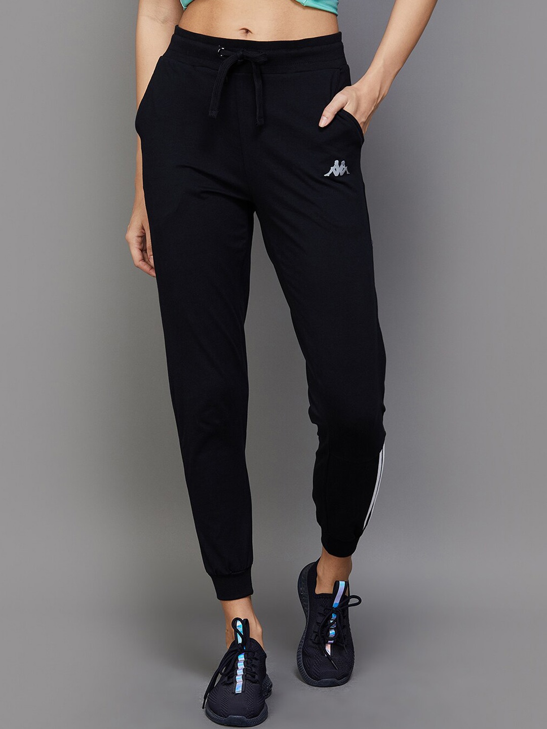 

Kappa Women Cotton Joggers, Black