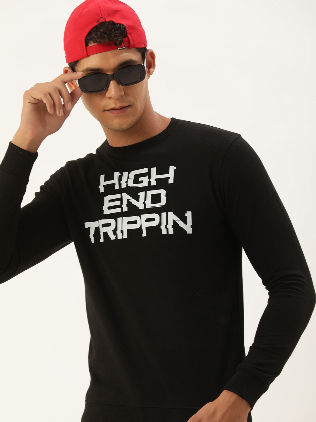 

Kook N Keech Men Typography Printed Sweatshirt, Black