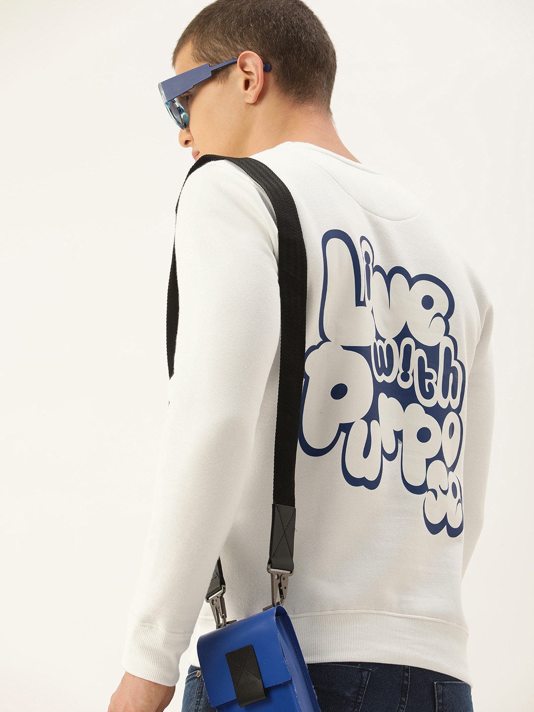 

Kook N Keech Men Typography Printed Sweatshirt, White