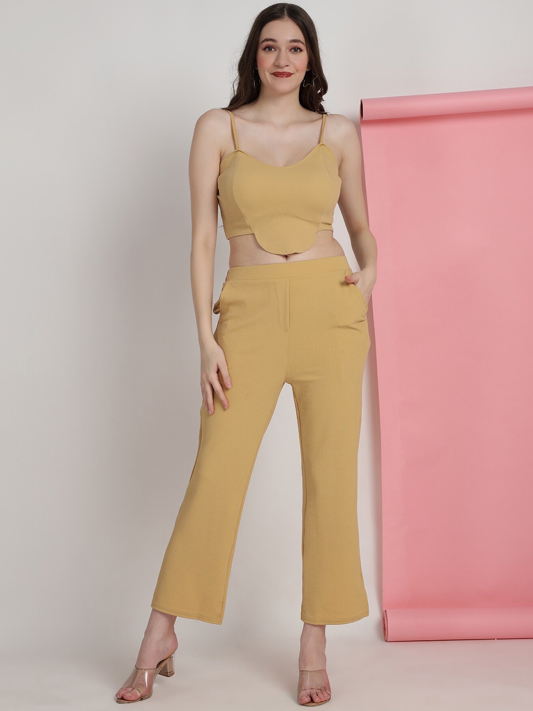 

WESTHOOD Three-Piece Co-Ords, Beige