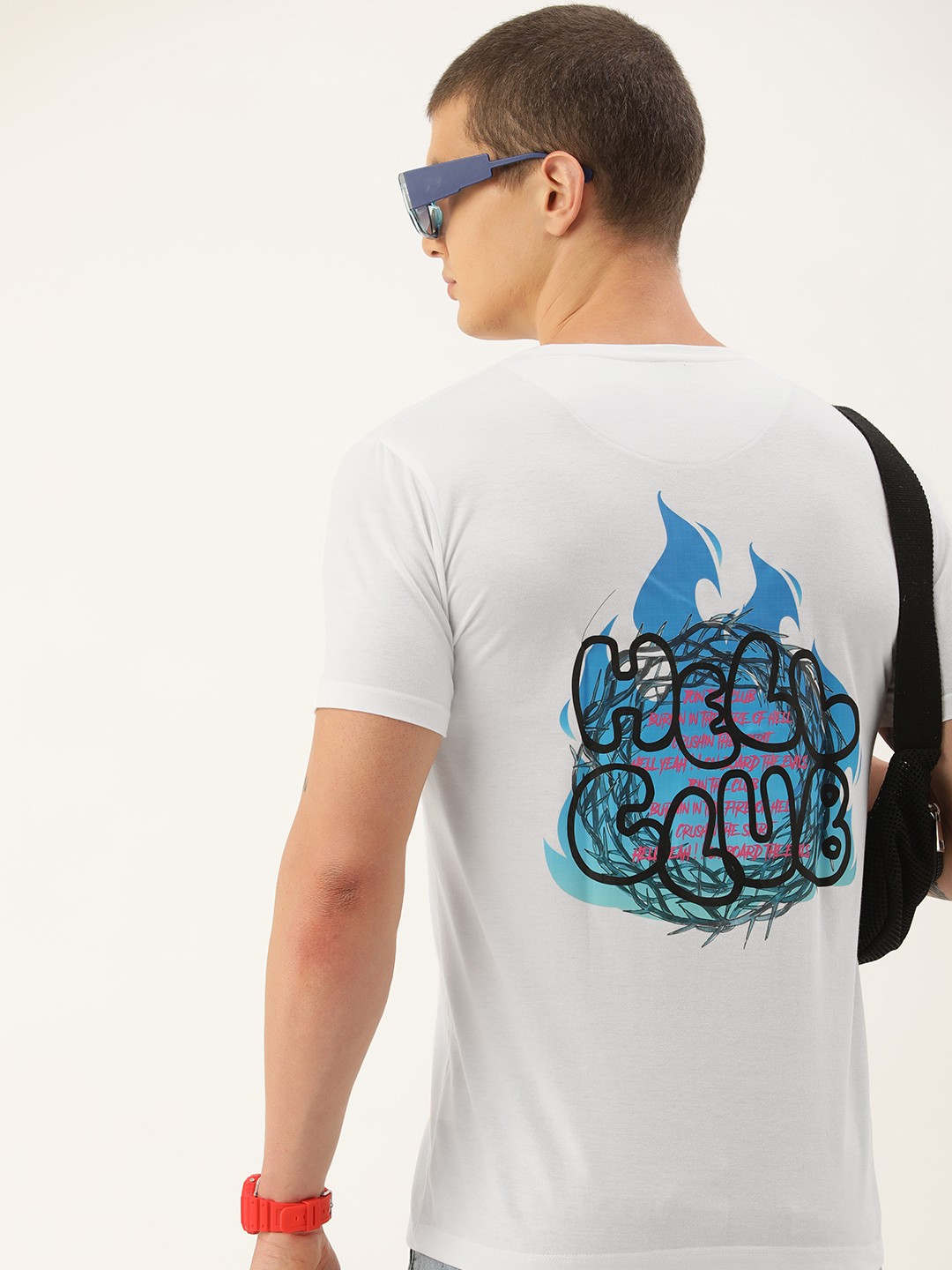 

Kook N Keech Graphic Printed Pure Cotton T-shirt, White