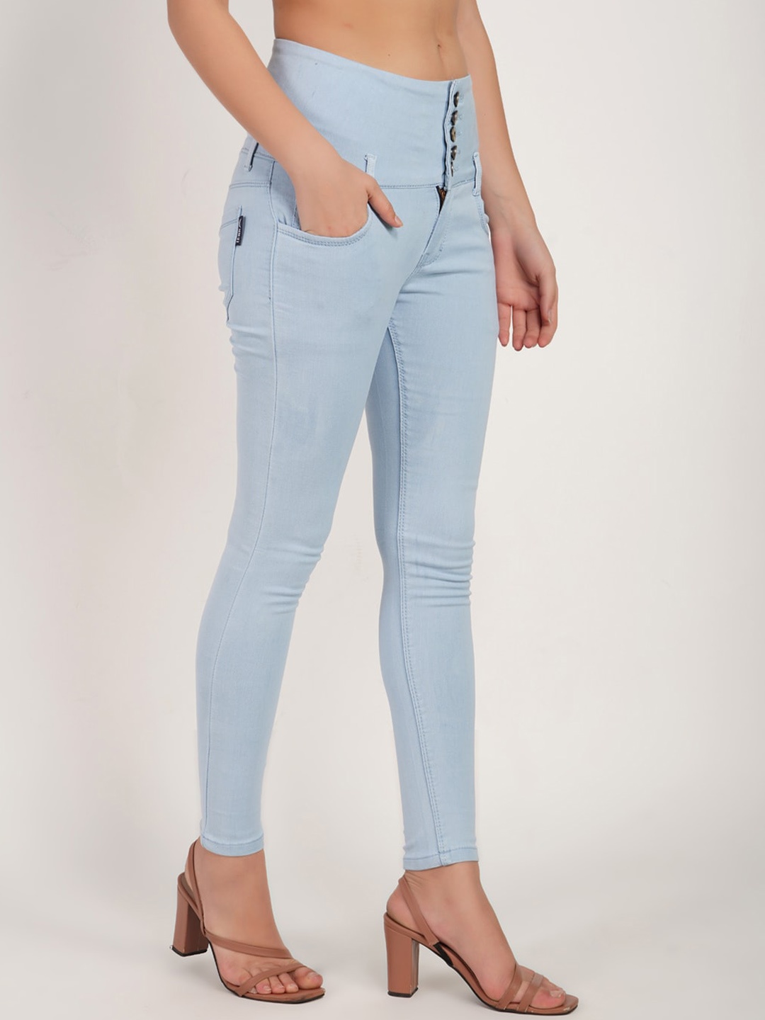 

MM-21 Women Stretchable Denim Jeans, Blue