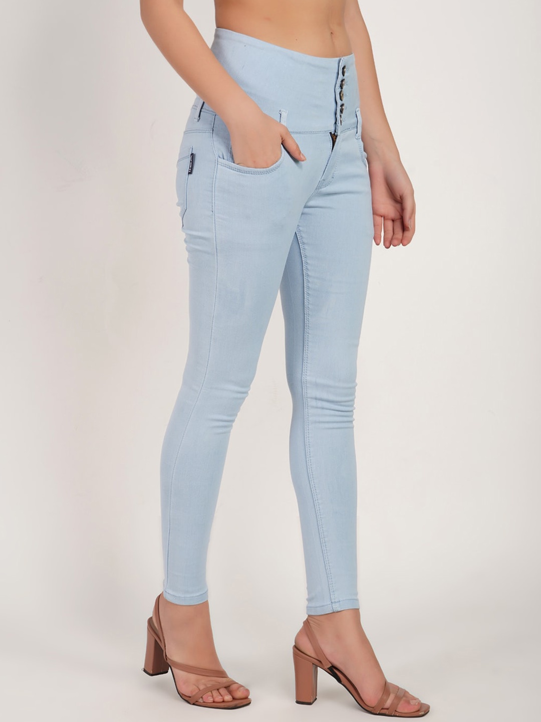

MM-21 Women Jean Stretchable Denim Jeans, Blue