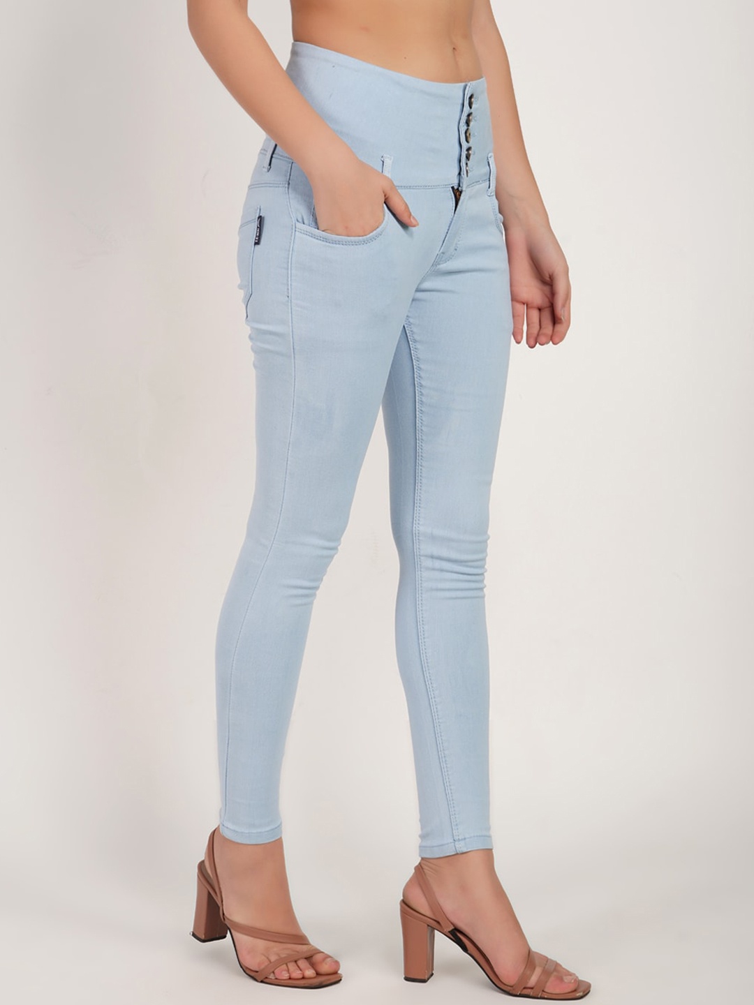 

MM-21 Women Stretchable Denim Jeans, Blue