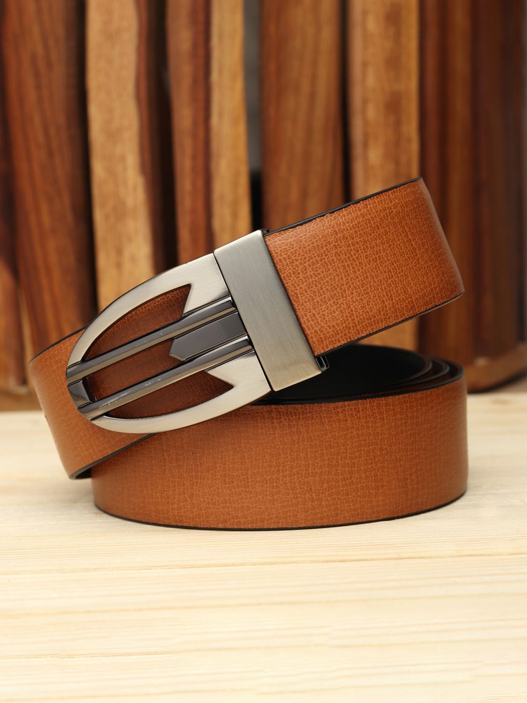 

Kastner Men Textured Formal Belt, Tan