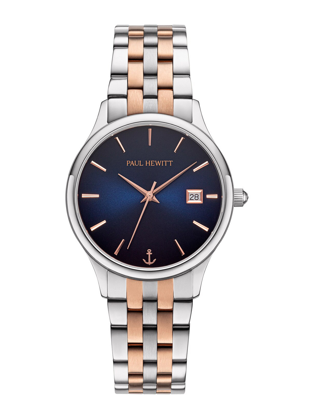 

PAUL HEWITT Women Stainless Steel Bracelet Style Straps Analogue Watch PH004386, Navy blue