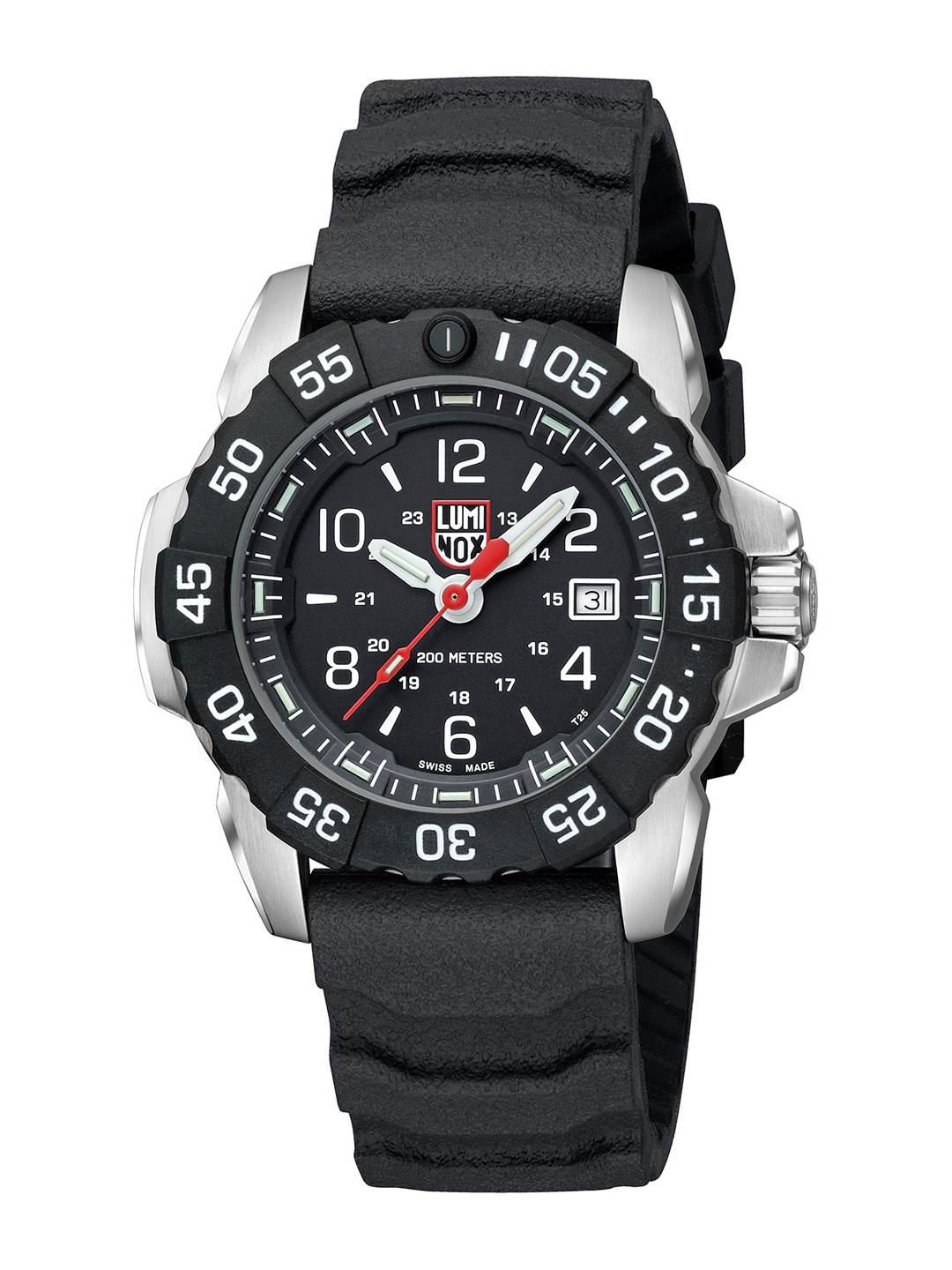 

Luminox Men Bracelet Style Straps Analogue Watch XS.3251.CB, Black