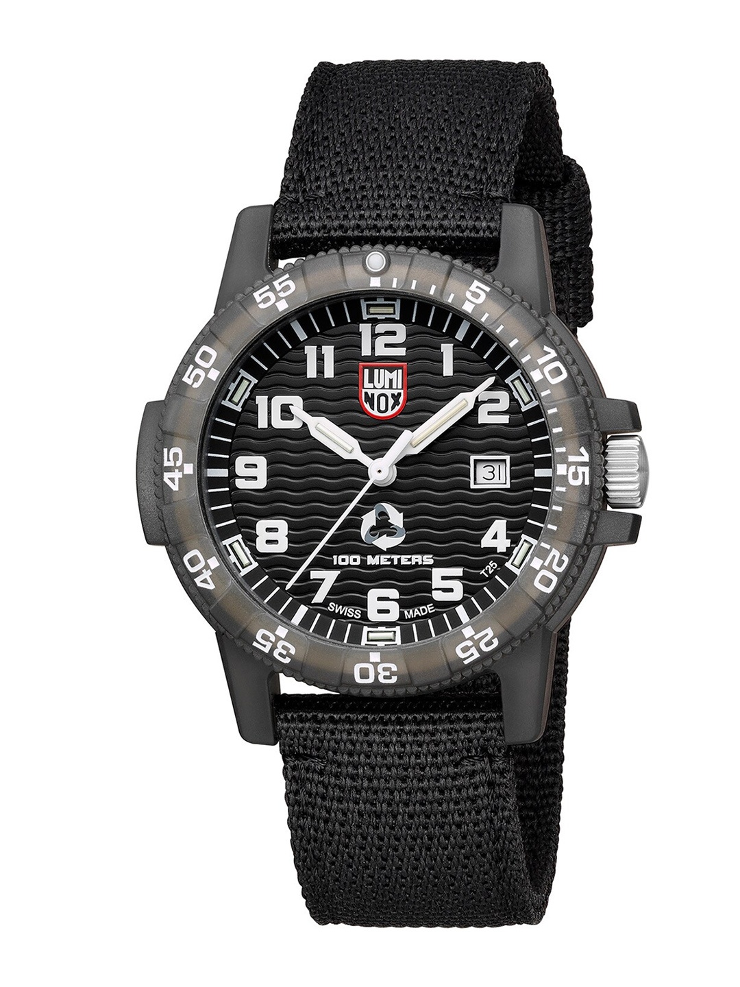 

Luminox Men Bracelet Style Straps Analogue Watch XS.0321.ECO, Black