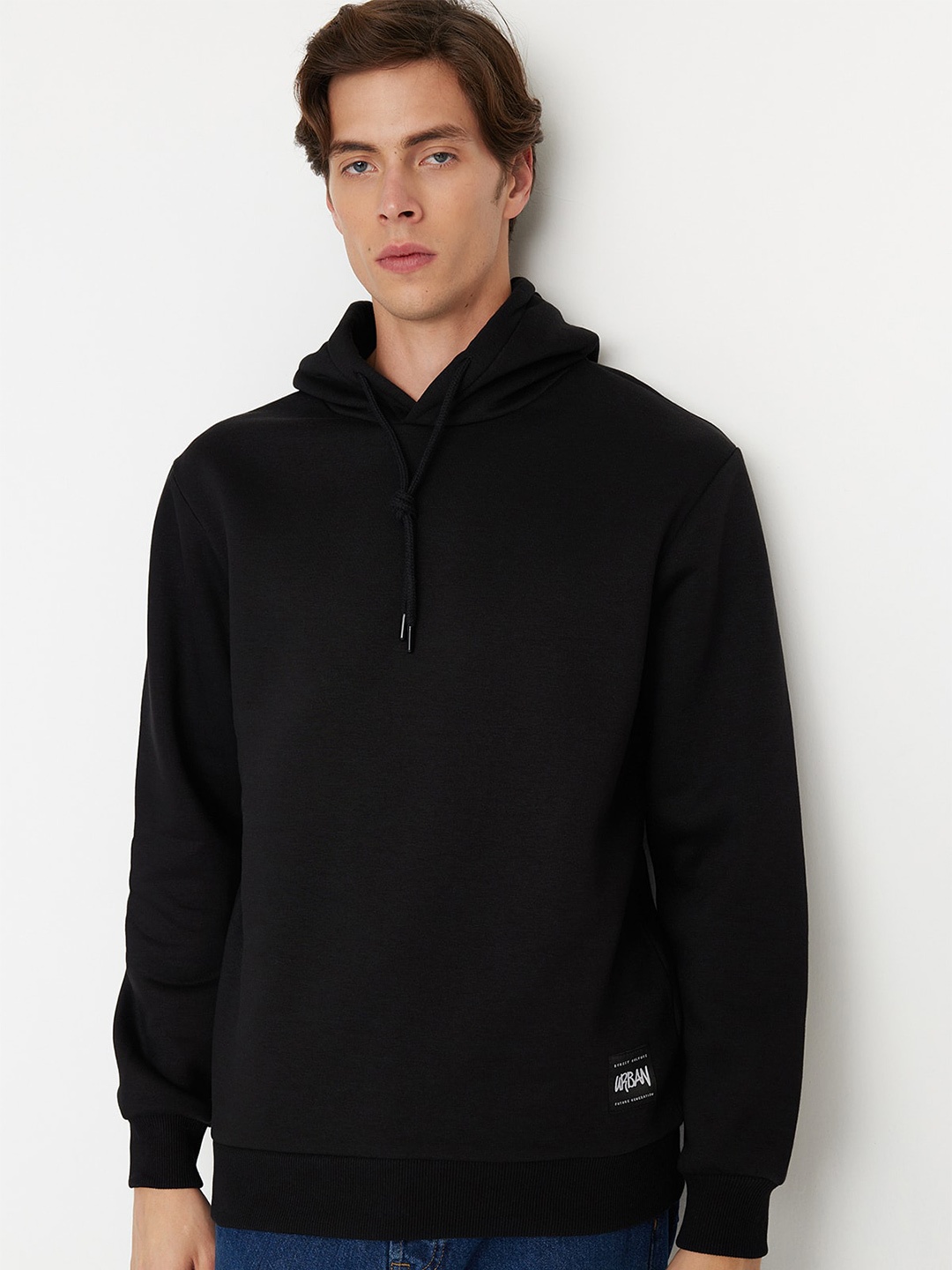 

Trendyol Hooded Pullover Sweatshirt, Black
