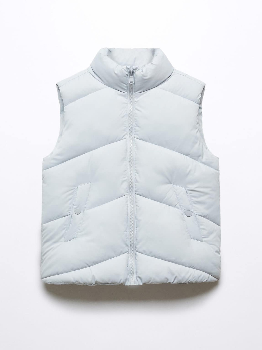 

Mango Kids Girls Sleeveless Padded Jacket, White