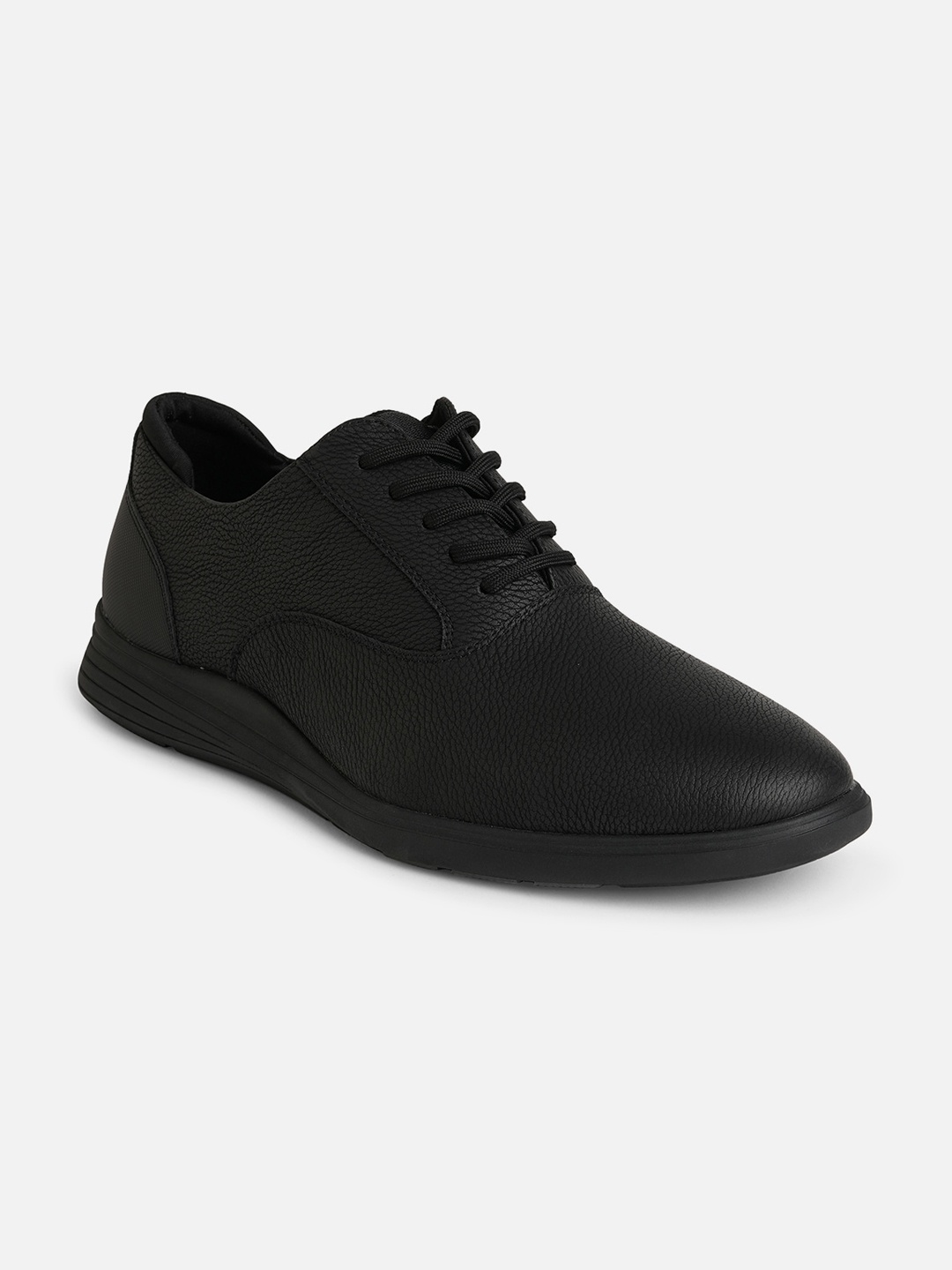 

ALDO Men Textured Basics Derbys, Black