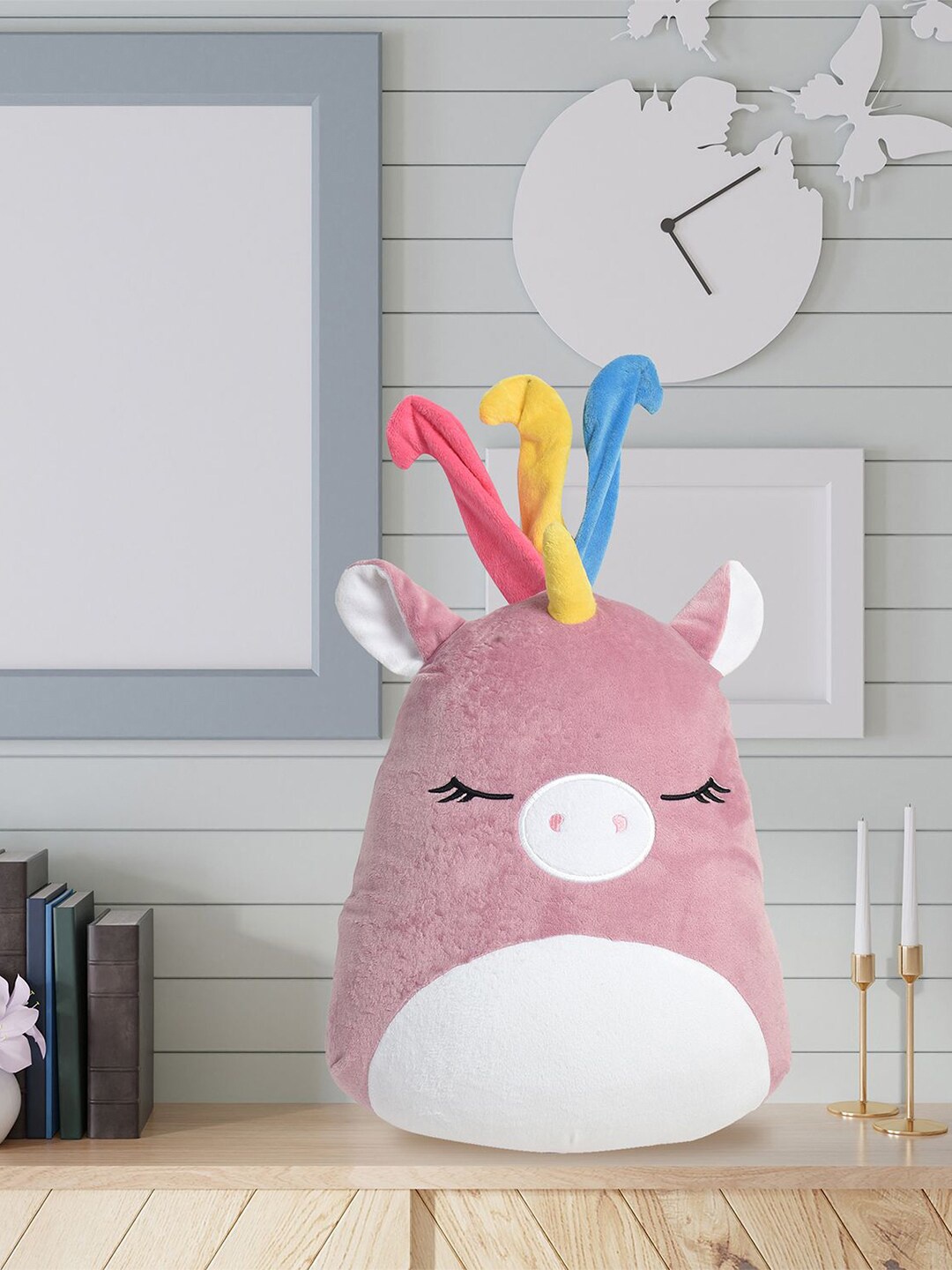 

MUMUSO Kids Unicorn Plush Soft Toys, Pink