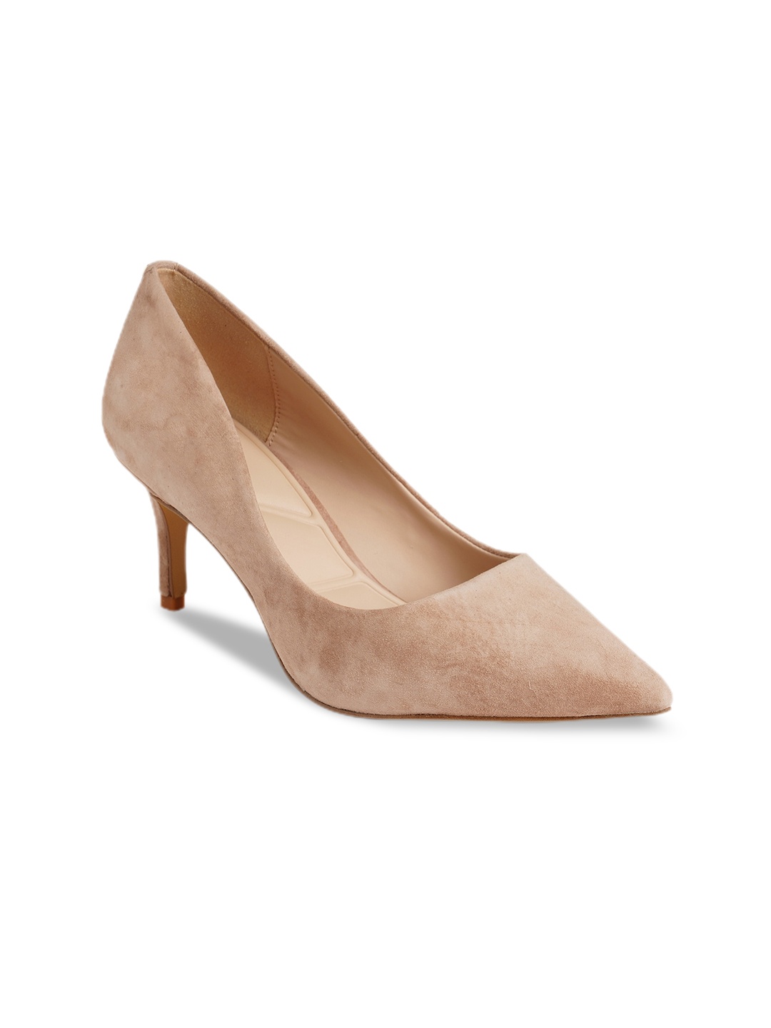 

ALDO Pointed Toe Kitten Heel Pumps, Beige