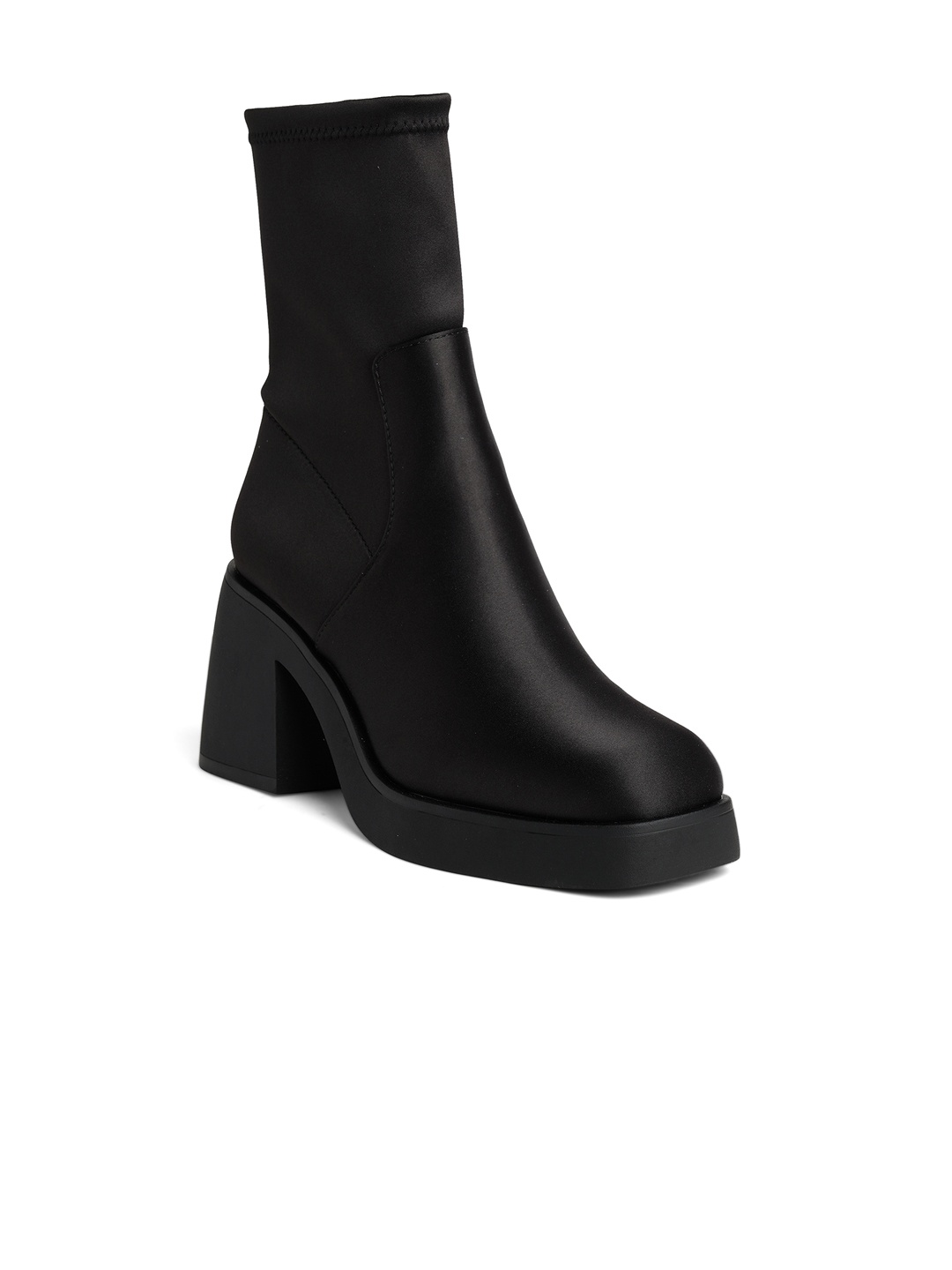 

ALDO Women Heeled Mid-Top Chunky Boots, Black